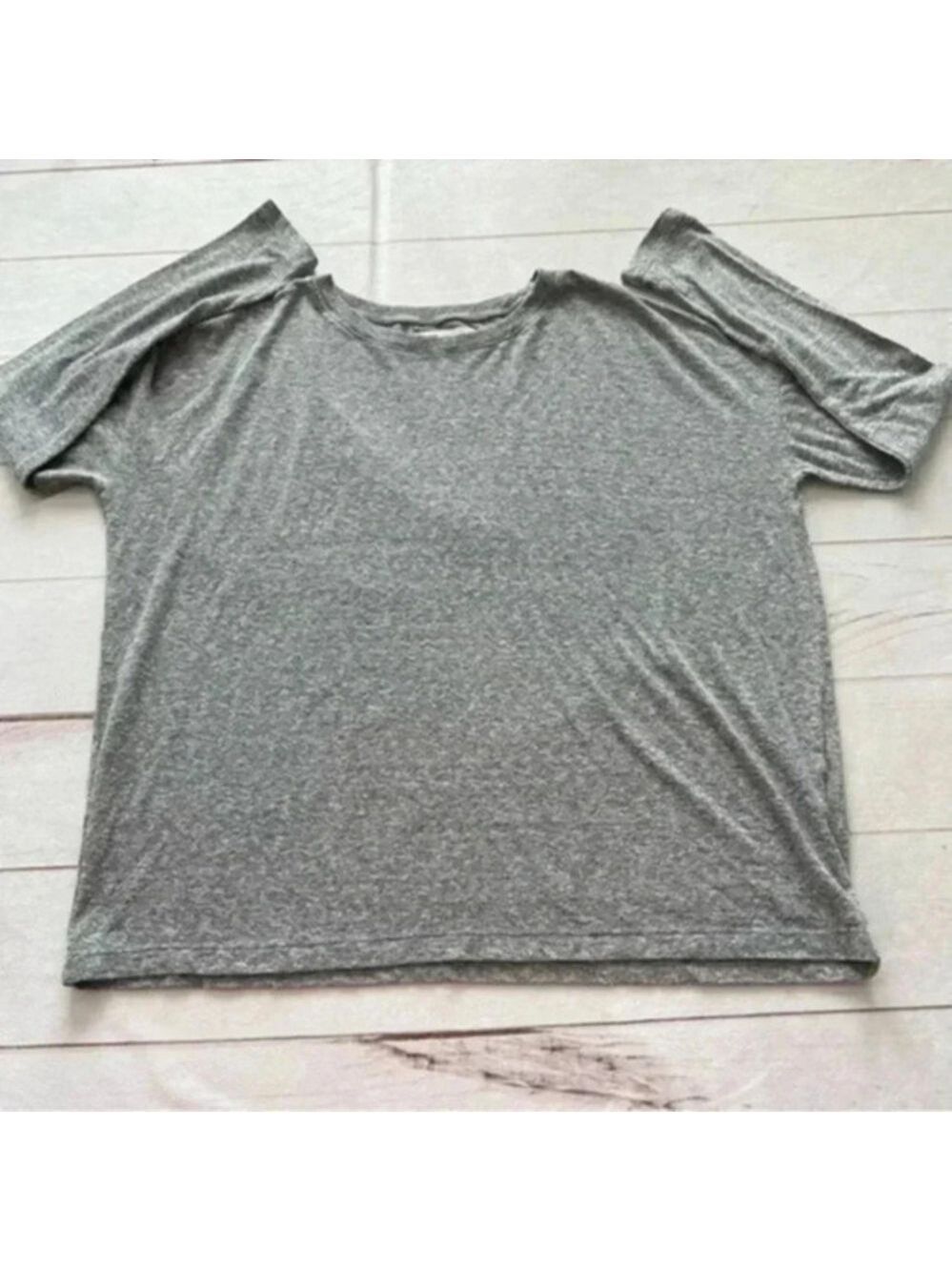 Madewell Women's Boat Neck Long Sleeve Tee size Small Style H1201